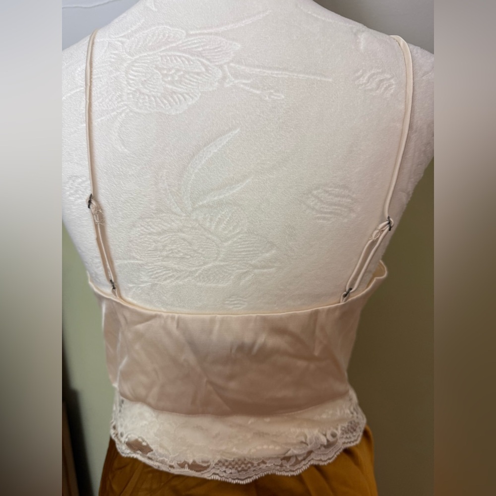 Abercrombie & Fitch Satin/Lace Maxi Slip Dress - Picture 4 of 7